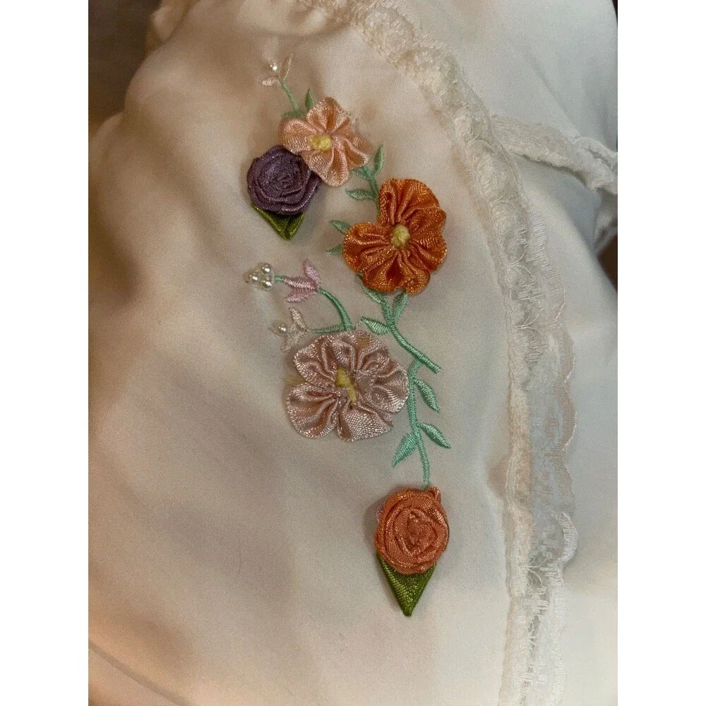 Anthropologie LyreBird Womens Rosette Embellished Silky Dolphin Short size L NWT - Picture 11 of 11